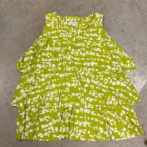 Tank with Tiered flounces